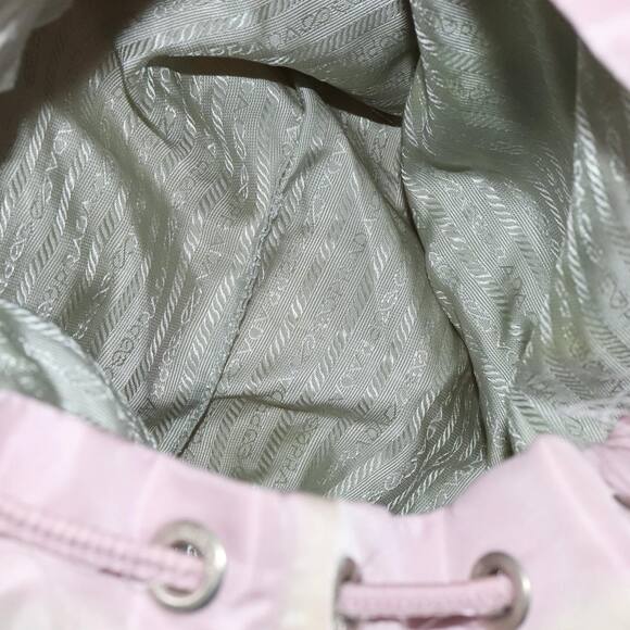 PRADA Backpack Nylon Pink - Picture 11 of 16